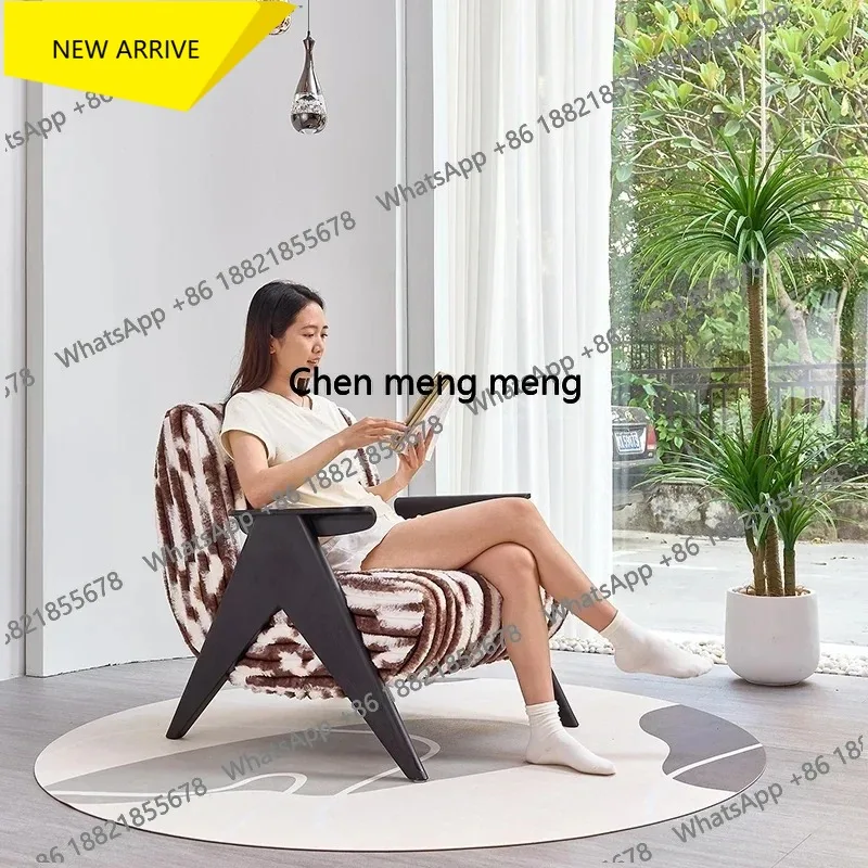 Small Space Household Chair Ergonomic Stretch Comfy Floor Designer Chair Back Support Sedie Da Soggiorno Nordic Furniture