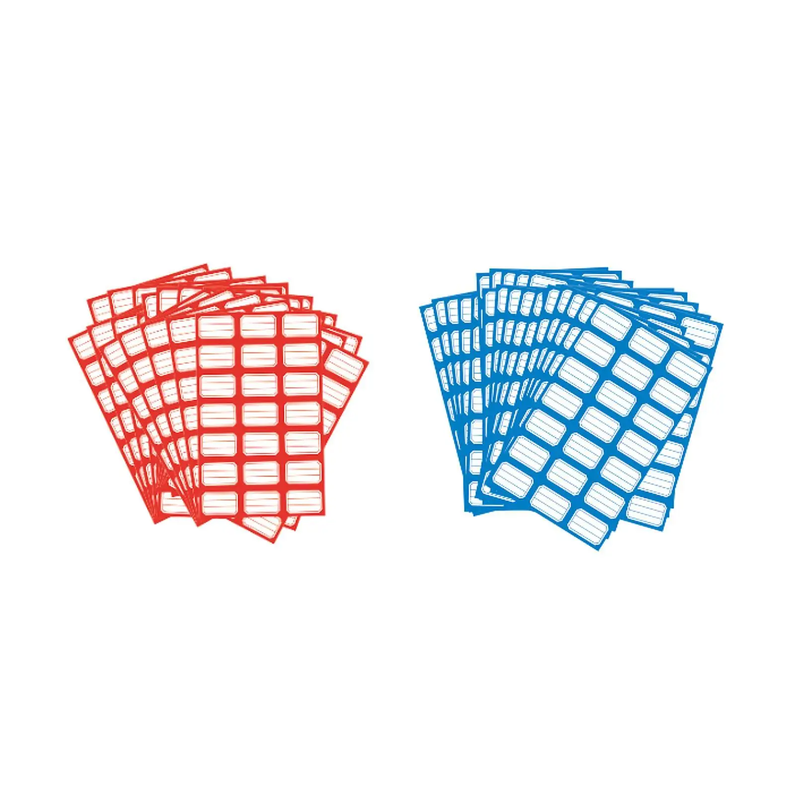 50 Pieces Blank Sticker Blank Handwriting Multi-use Writable Tag Stickers Plain