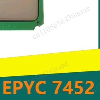 AMD EPYC 7452 Server Processor, 7nm, 32‑Core 64‑Thread, 2.35GHz Base, 128MB L3 Cache, 155W, Socket SP3