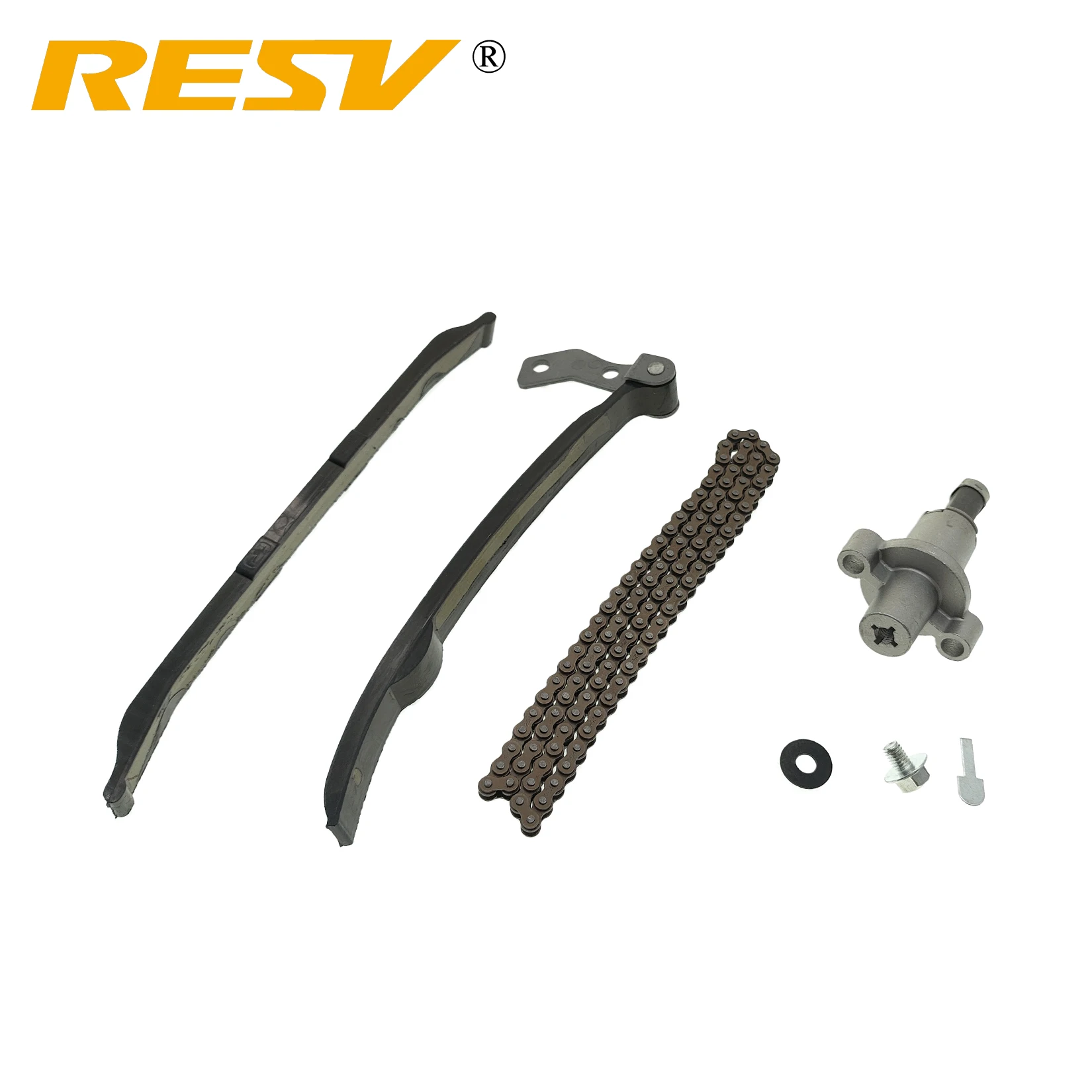 RESV 25H-104L for Yamaha BW200 YFB250 YFM200 TTR 225 230 SR 125 185 TW XT 125 200 225 Timing Chain Tensioner Stopper Guide Plate