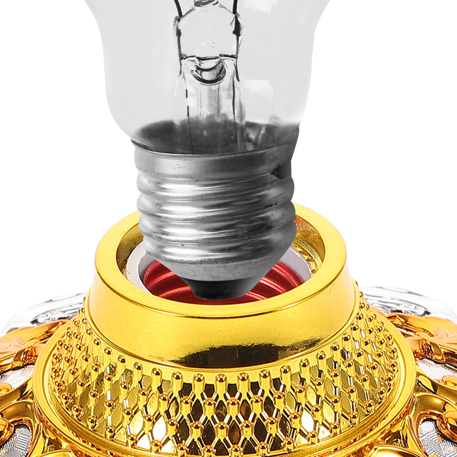 

Premium Golden Light Bulb Socket E27 Lamp Holder Base for Ceiling Pendant Lighting Fixtures Safe Reliable Household Lamp Repair