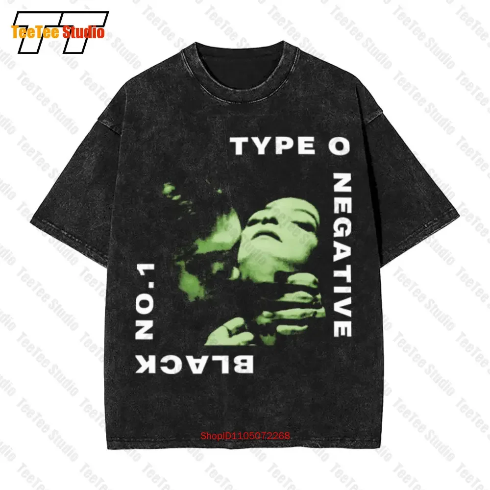 Y2K Type O Negative Black No 1 Vintage Oversized T-Shirt Hope Fear Alstyle Sz Medium JD3U