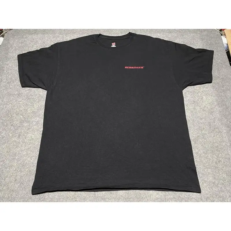 Black 2XL Behringer T Shirt synthesizers mixer audio interfaces amplifier Employee