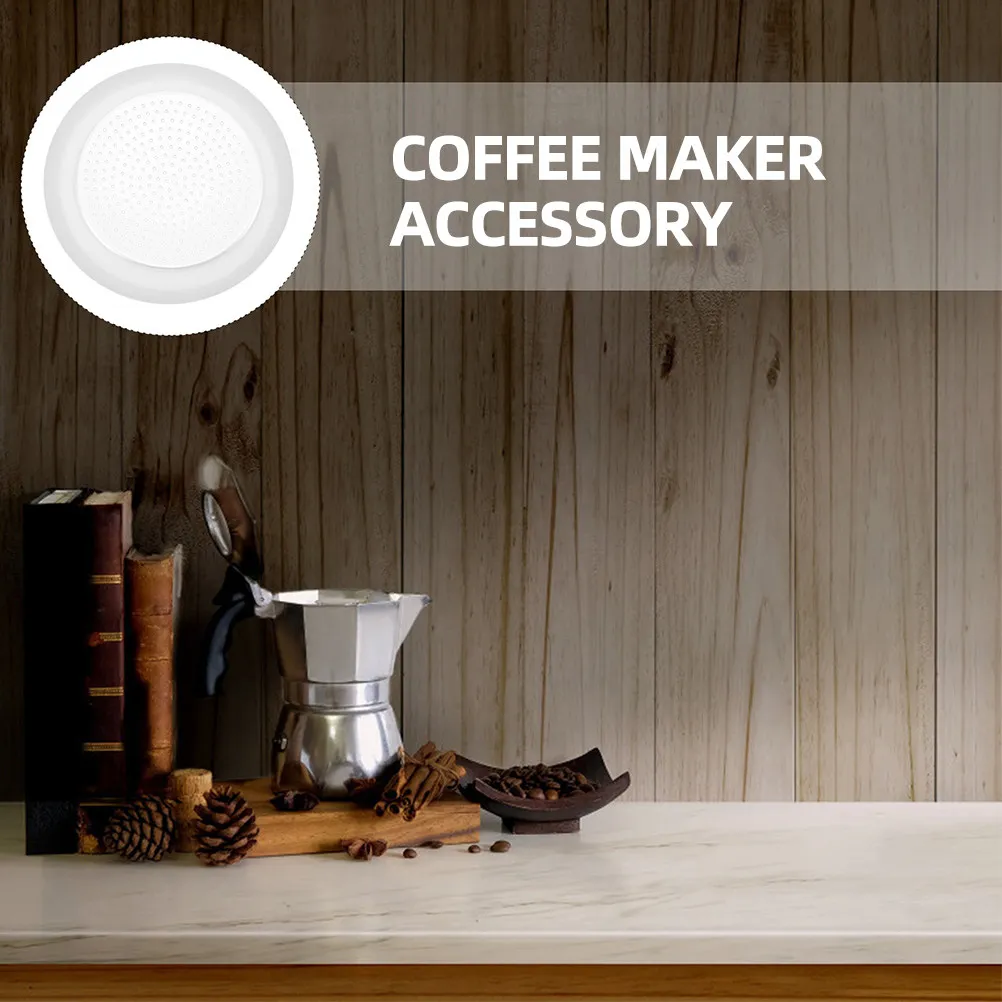 1Set Coffee Pot Silicone Sealing Rings Aluminium Alloy Filter Espresso Maker Replacement Parts Coffee Maker Accessories Kitchen