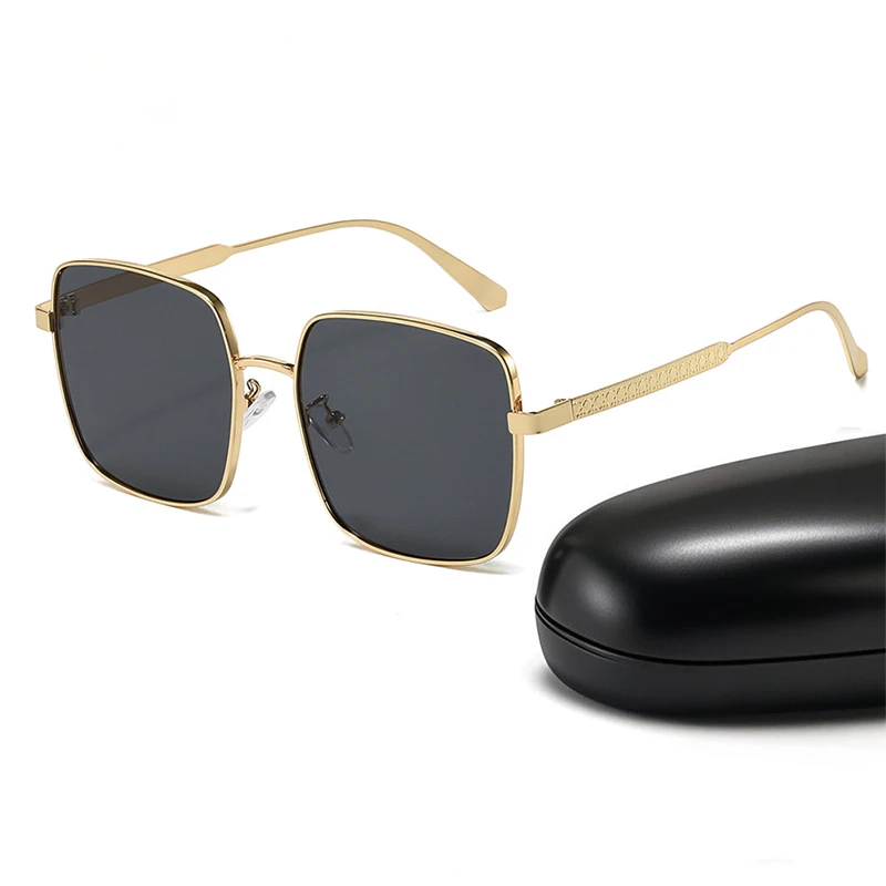 

Fashion Elegant Square Sunglasses for Men Women Brand Design Classic Vintage Transparent Lens UV400 Sun Glasses Eyewear 2025 New