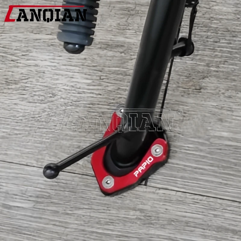 2025 For CFMOTO CF MOTO XO PAPIO XO 125 XO-1 XO-2 Papio 125/XO/SS/CL Kickstand Side Stand Extension Pad Support Plate Enlarge