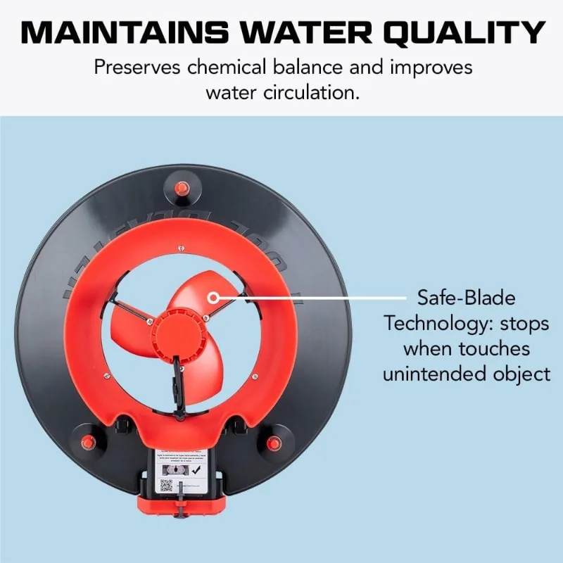 POOL BLASTER Leaf Vac Recharge Cordless Rechargeable Pool Leaf Vacuum & Skimmer, Swimming Pool Leaf Catcher with Heavy