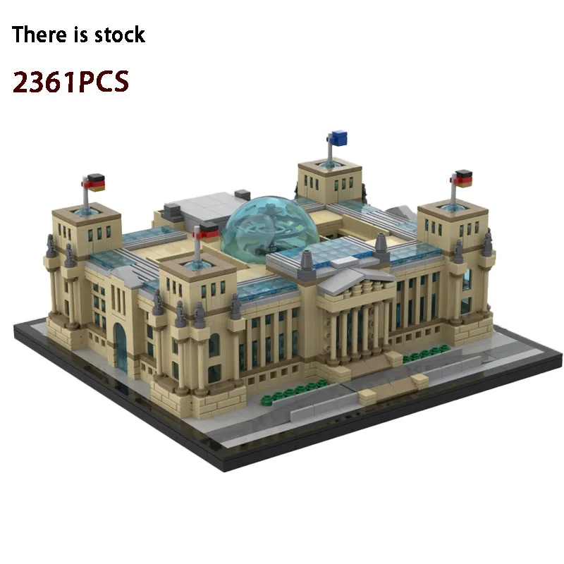 

New Product MOC-88546 Building Meeting Room Reichstag Building Blocks in Berlin German building building block toy birthday gift