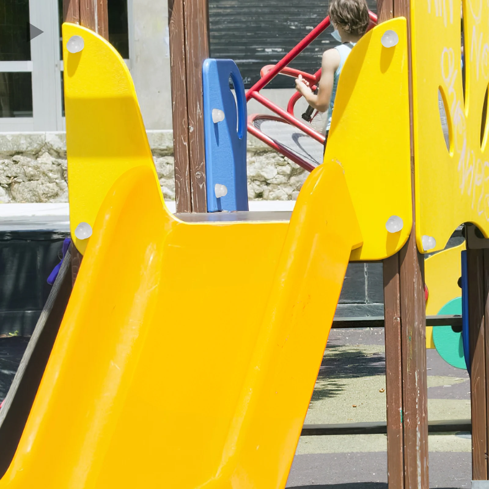 

10Pcs Plastic Nut Caps Playground Equipment Bolt Covers Outdoor Playset Protection M8 M10 Screws Accessories