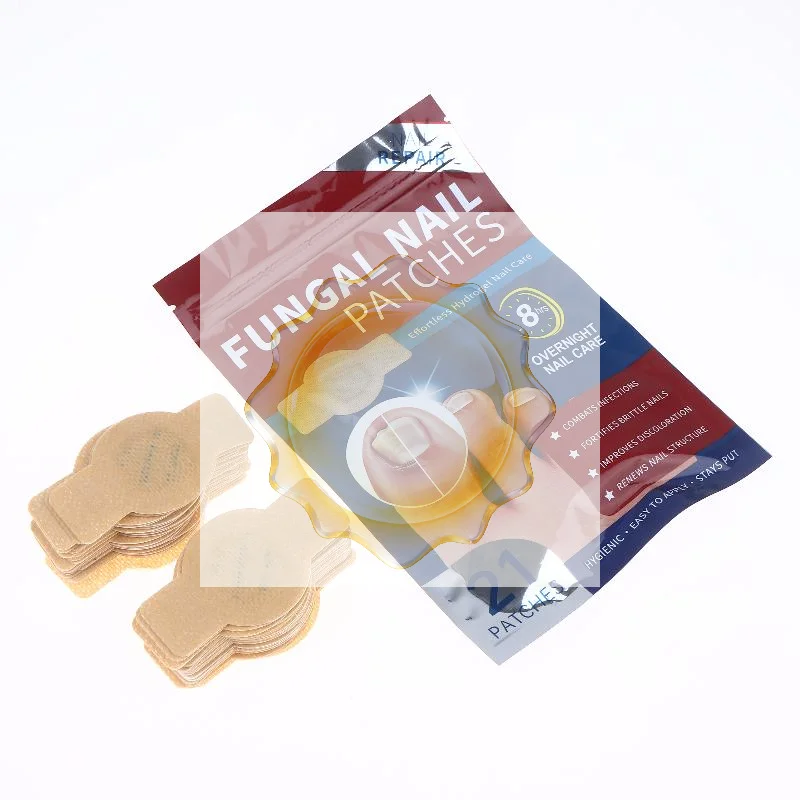 2 Bags Gray Toe Nail Sticker Fungal Nail Repair Patch Ingrown Correction Sticker Toenail Care Paronychia Nail Patch