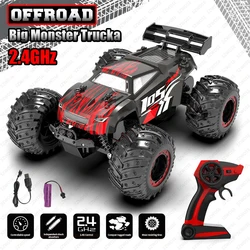 JJRC Q105 Full Scale 1:18 2.4G Remote Control RC Off-road Racing  Charging Monster Truck Remote Control Car Model Children Toy