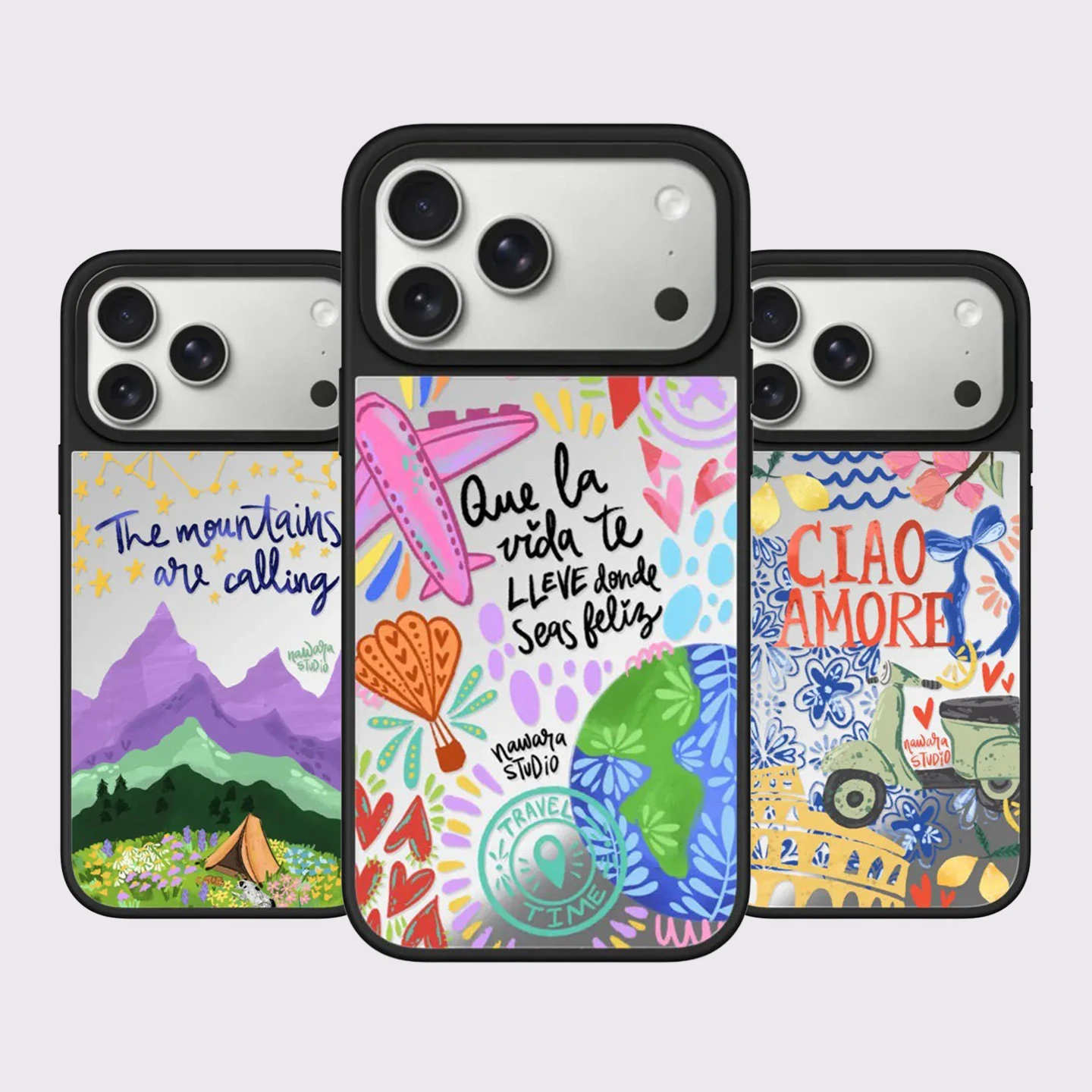 

Ciao Mirror Surface Magnetic Phone Case Cover for IPhone 13 14 15 16 17 Pro Max Case for IPhone Air