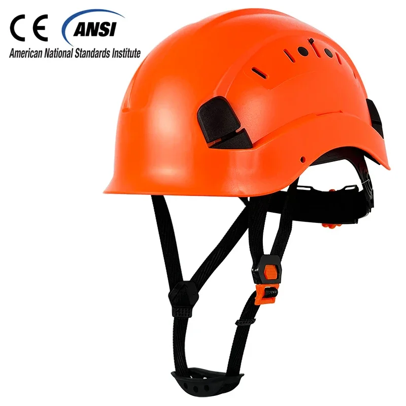 

CE Rescue Safety Helmet For Engineer ABS Hard Hat For Men Vented Industrial Work Cap Men Head Protection For Earthquake Outdoor