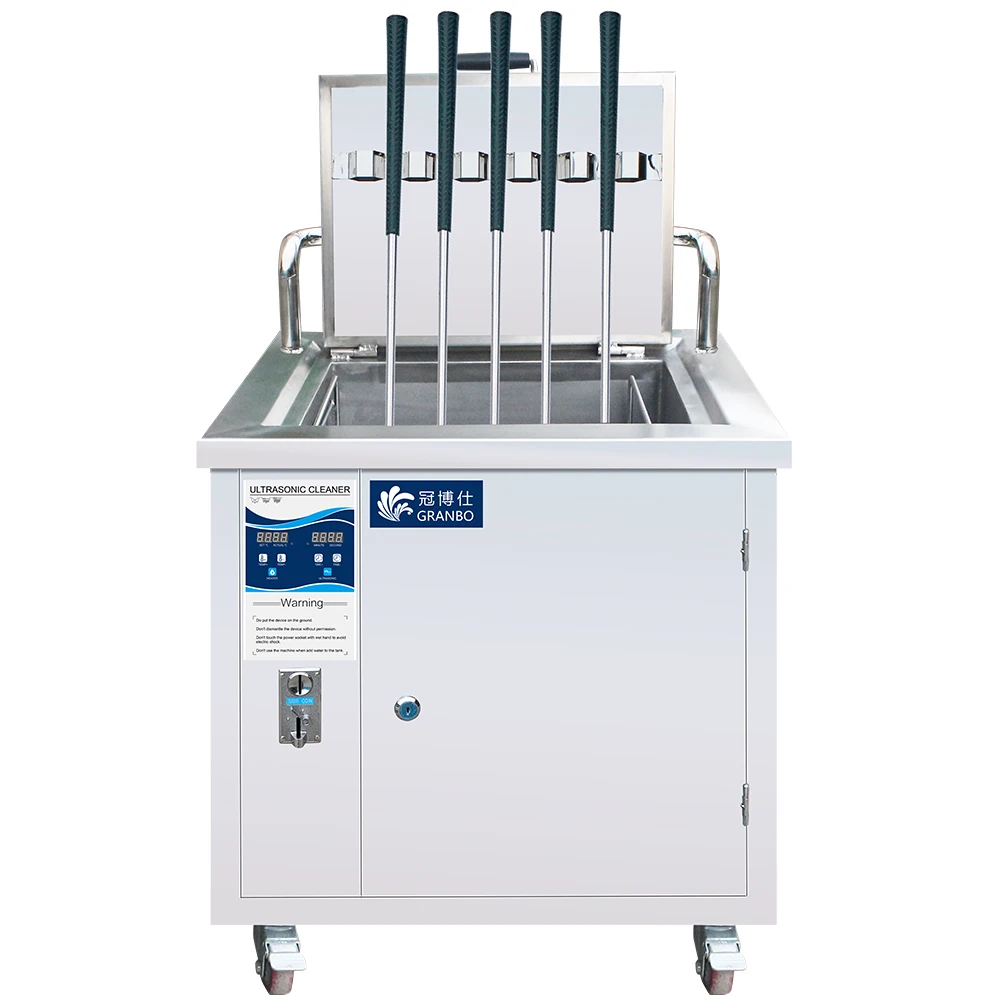 

Granbosonic Coin Operated 49L Cleaning Tank 800W Ultrasonic Golf Club Cleaner