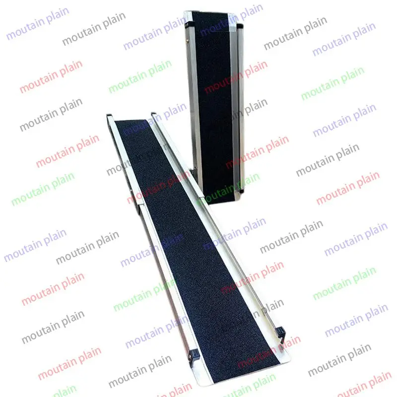 

Wheelchair ramp board Portable retractable electric vehicle air box trolley boarding stairs steps loading ramp board