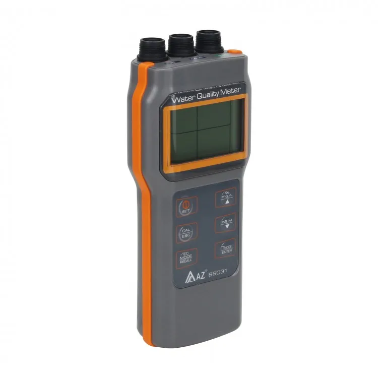 AZ86031 Water Quality Meter Multifunctional PH Tester Dissolved Oxygen Conductivity Salinity Detector