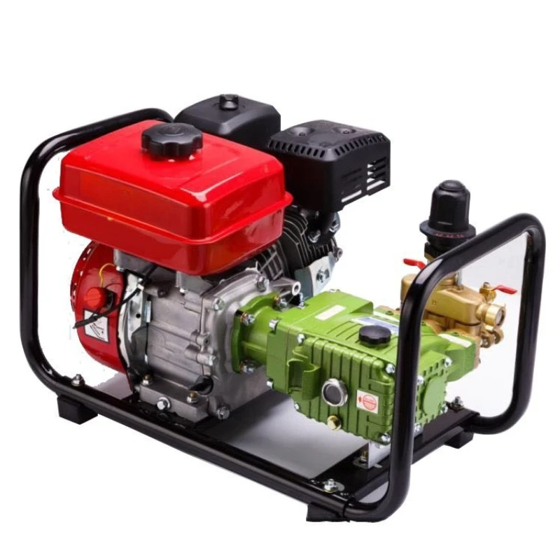 Direct Connected Gasoline High-Pressure Spray Agricultural Three Cylinder Plunger Pump Spray Four Stroke Spray