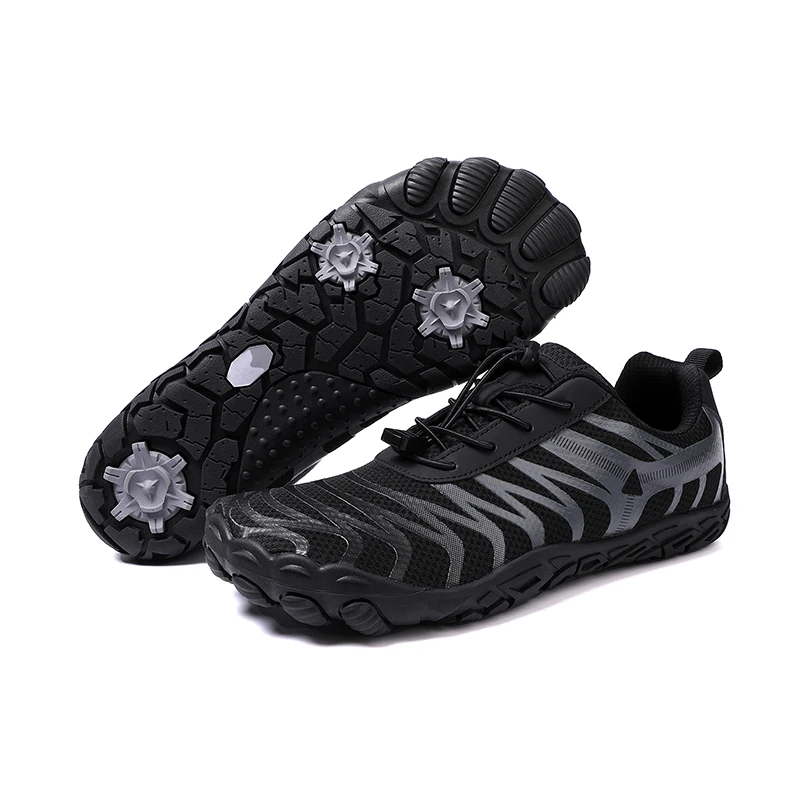 New Wide Toe Sports Shoes for Men Women Breathable Barefoot Hiking Trekking Shoes Non-slip Outdoor Upstream Sneakers for Couple