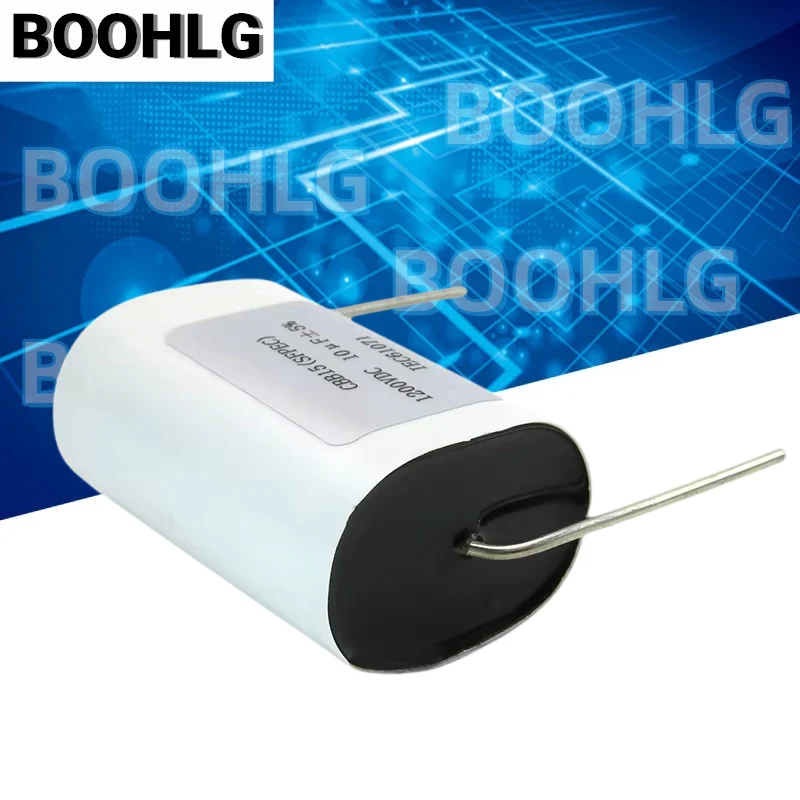 1PCS CBB16 1200V 10UF high-voltage welding machine capacitor non inductive axial absorption capacitor 1200VDC 10UF