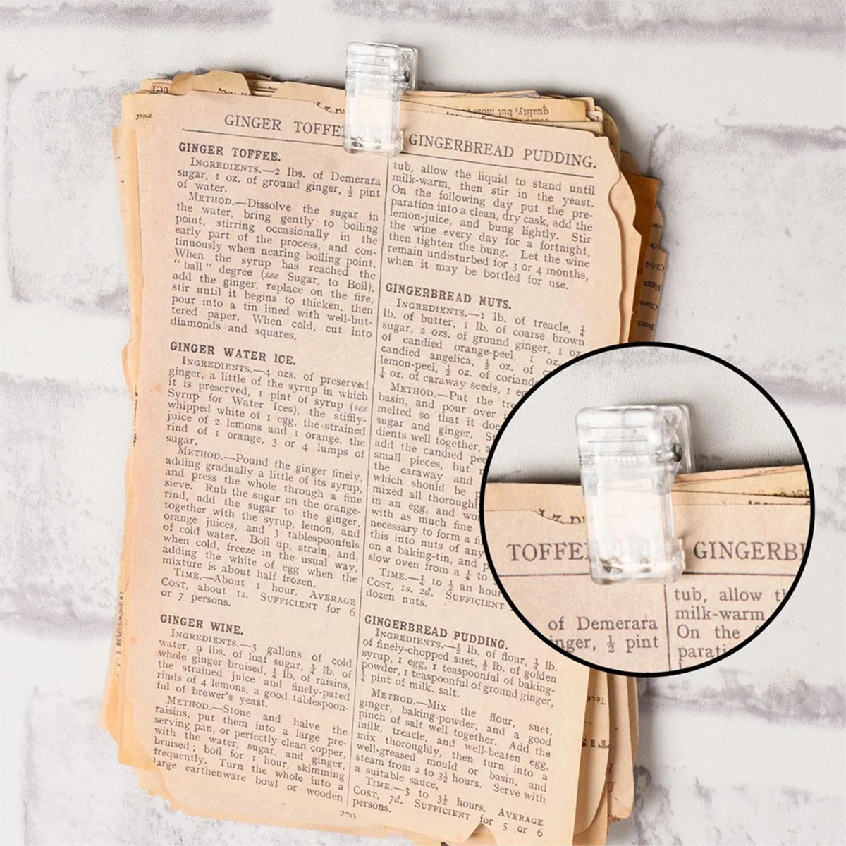 N38R_Clip autoadesive, clip per appendere a parete in plastica per arazzi da 100 pezzi