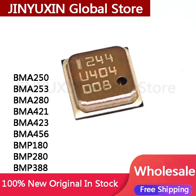 5Pcs BMA250 BMA253 BMA280 BMA421 BMA423 BMA456 BMP180 BMP280 BMP388 LGA IC Chip Stock Wholesale