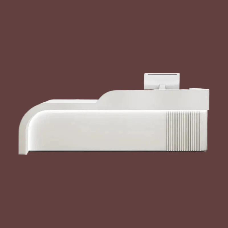 

Simple beauty salon checkout page Clothing hairdresser barber shop Bar Oral institution Painting company Front desk Reception