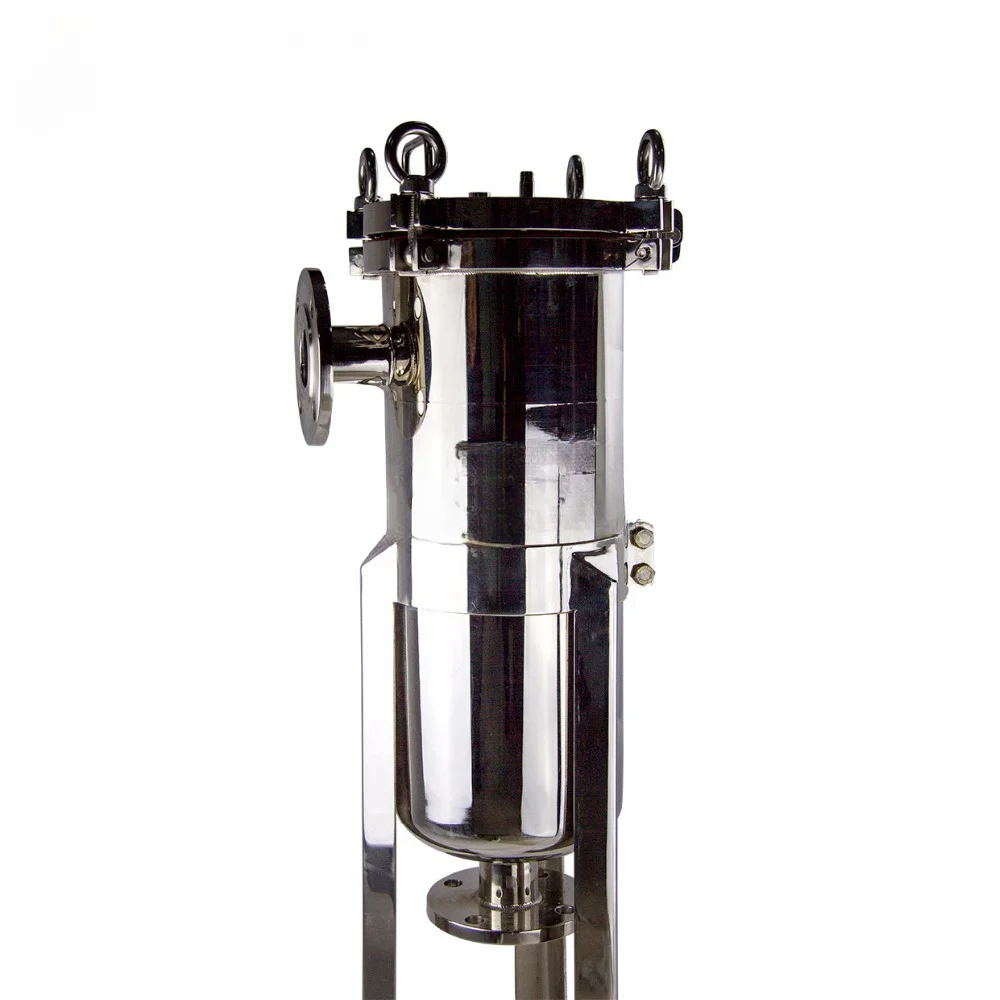 Stainless Steel Bag Filter Housing For Beer Wine And Juice Pre Filtration