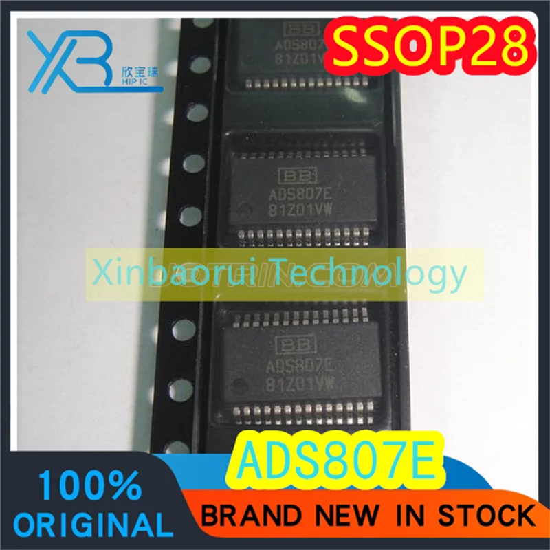 

(2/20pieces) ADS807E SMD SSOP28 analog-to-digital converter IC ADS807 100% new original spot authentic