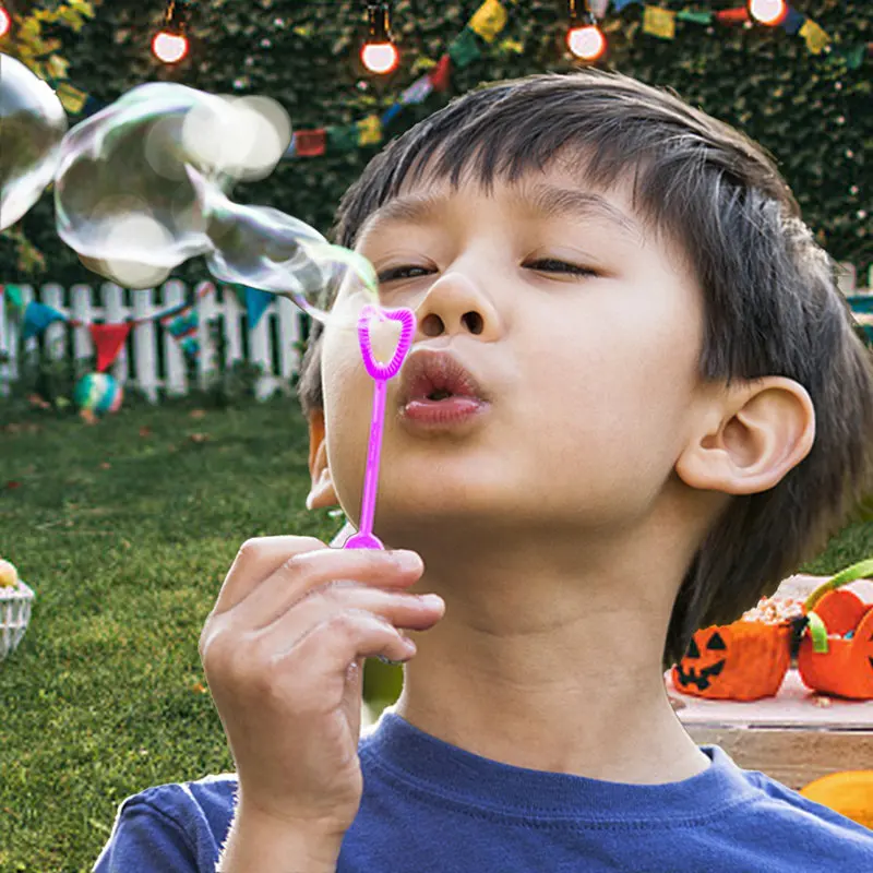 3 pçs halloween abóbora fantasma morcego bolha varinha garrafa de sabão tubo presentes diy para crianças horror decorações de festa de halloween suprimentos