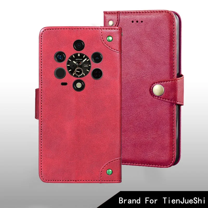 Etui Ulefone Armor 28 Ultra Metalowa klamra retro Skórzane etui na telefon Ulefone Armor 28 Ultra Akcesoria — zdjęcie produktu 3