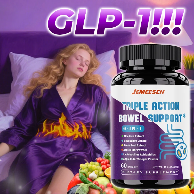 

Triple effect probiotics With Psylium Husk Powder,Magnesium,support intestinal balance,enhance immune system