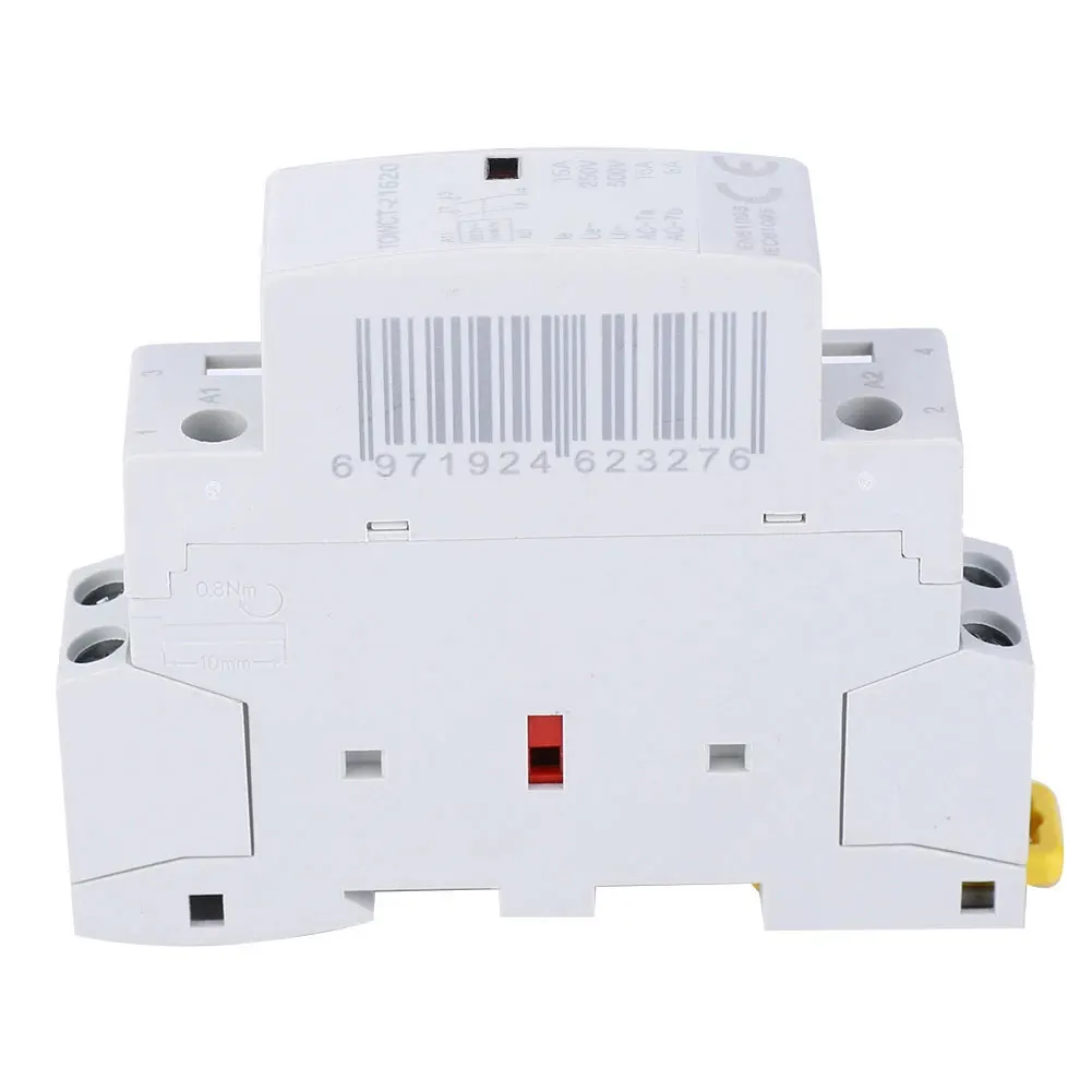 2P 220V Automatic 16A Pro Household AC-Contactor Energy Saving Rail Mount Industrial Contactor Low Noise Home Contactors