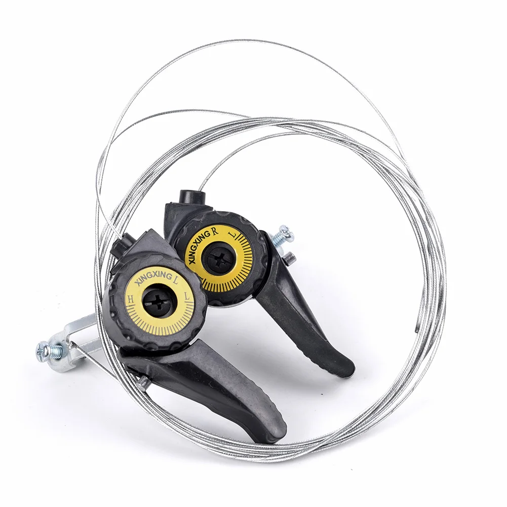 

Рычаг переключения передач 15/18/21, скорость, 2 шт., стальные аксессуары, черный, один размер, запасные части, велосипед, горный велосипед