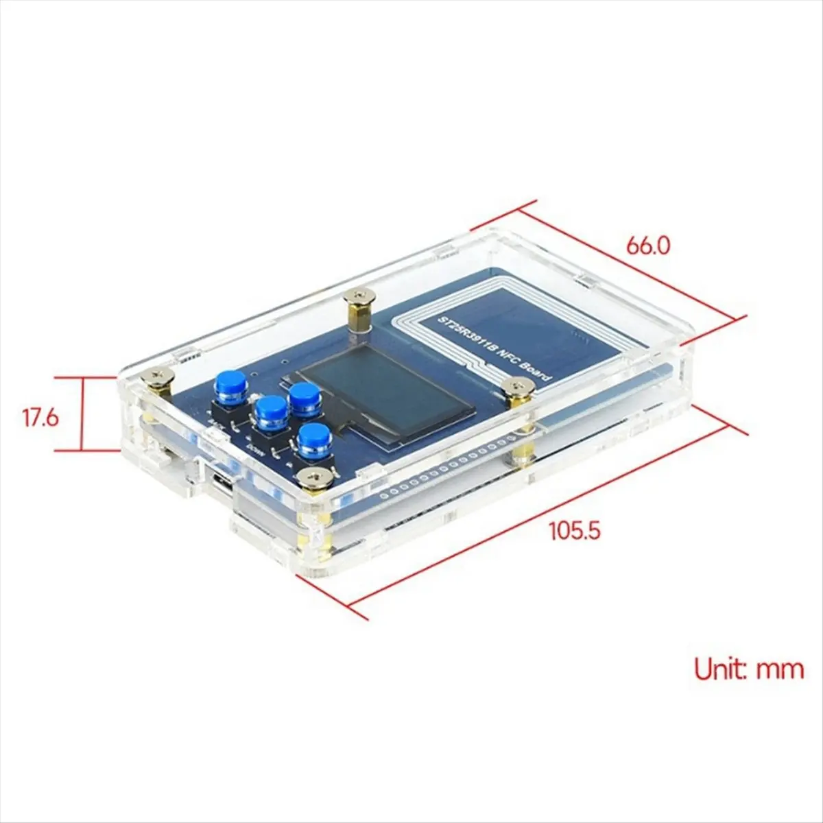 ABIU 7.5 Inch NFC-Powered Wireless E Paper with NFC Board E-Ink E-Paper Display Screen Module for Mobile Phone