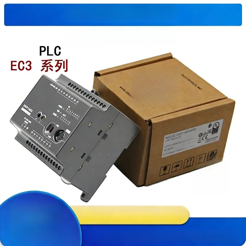 EC3 Programmable Logic Controller DVP EC Series Relay Transistor Output Industrial PLC Control Module