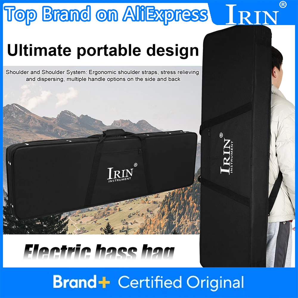 

IRIN Electric Guitar Bass Case Electric Bass Universal Premium Oxford Cloth Guitar Box Guitar Storage Box Guitar Hard Box Case