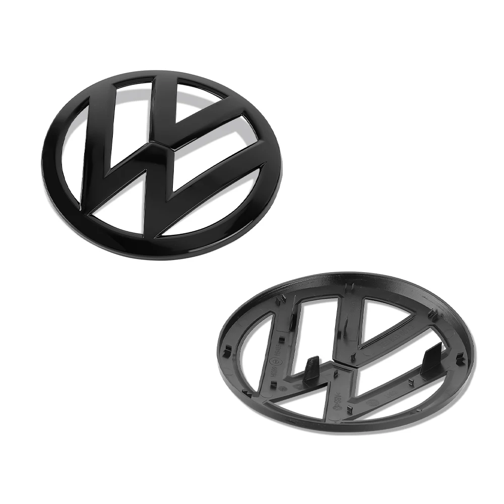 3D ABS Car Hood Front Bonnet Grill Rear Trunk Emblem Logo Badge Cover For Volkswagen VW Transporter T6 2020 2019 2018 2017 2016