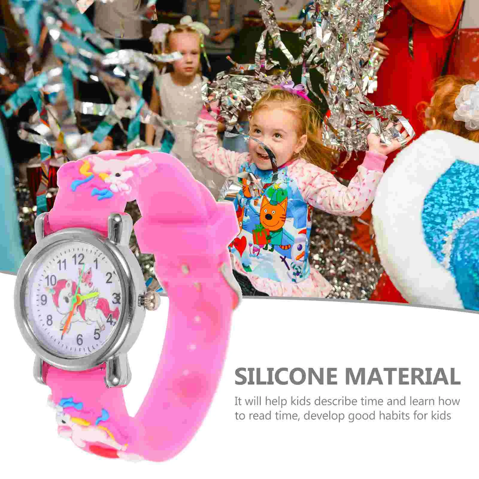 Children's Watch Girl Watches Ages 7-10 Toys Kids for Girls 3-5 6-7 6-8 Water Proof Toddler Unicorn