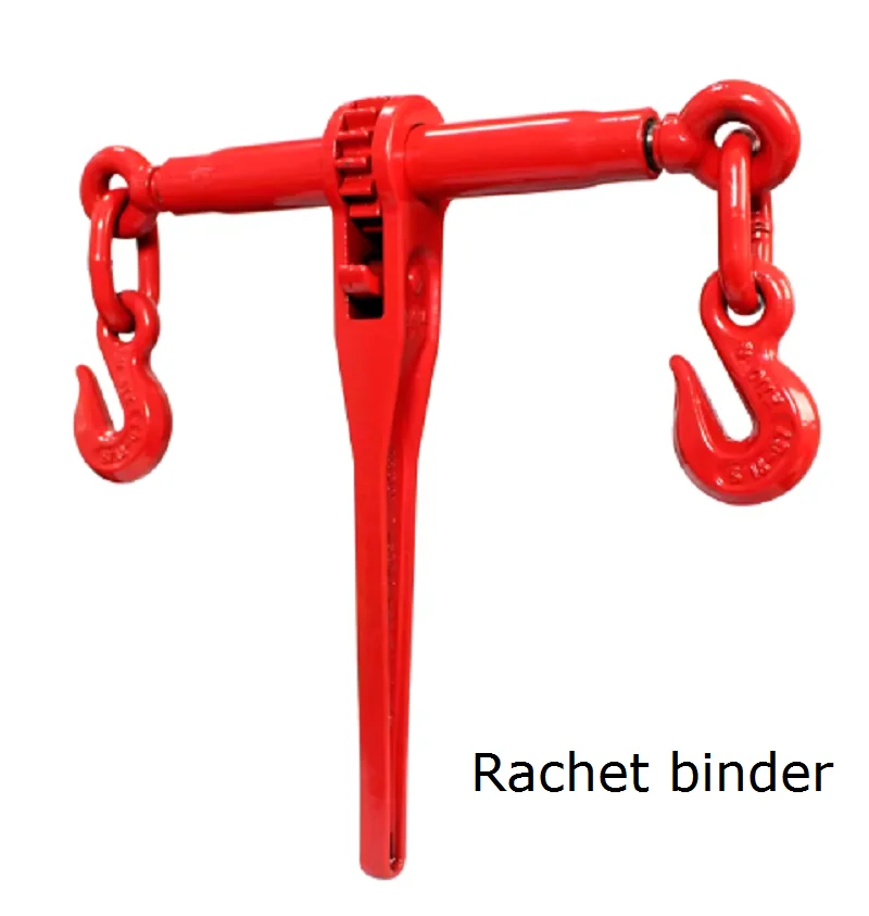 1T-4T 1/4-3/8-1/2 ratchet load binder chain tensioner lever binder chain binding tool die forged shipment lashing tight