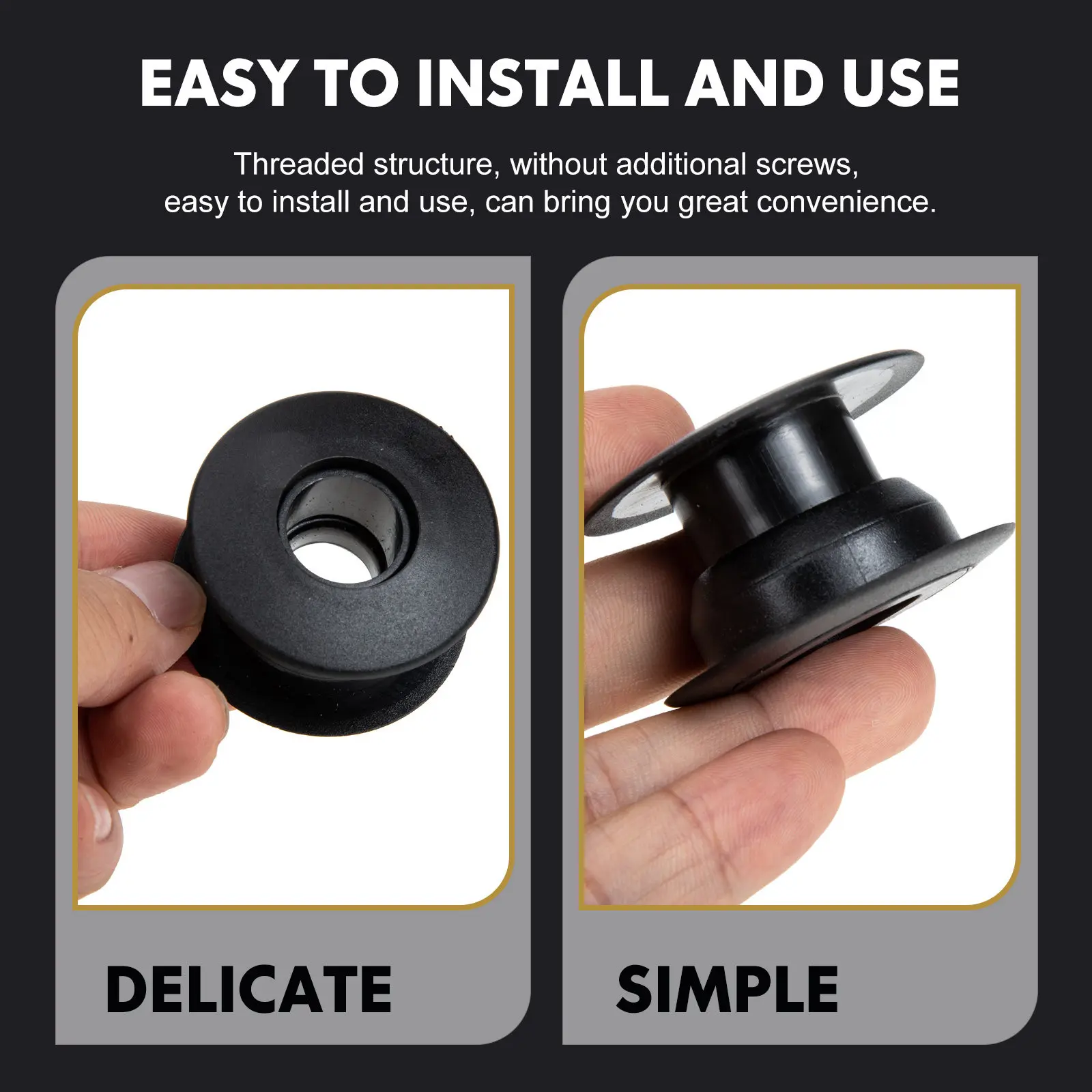 

10Pairs Football Machine Bearing Foosball Table Parts High Grade Plastic Universal Rod Bearings Professional Table Football