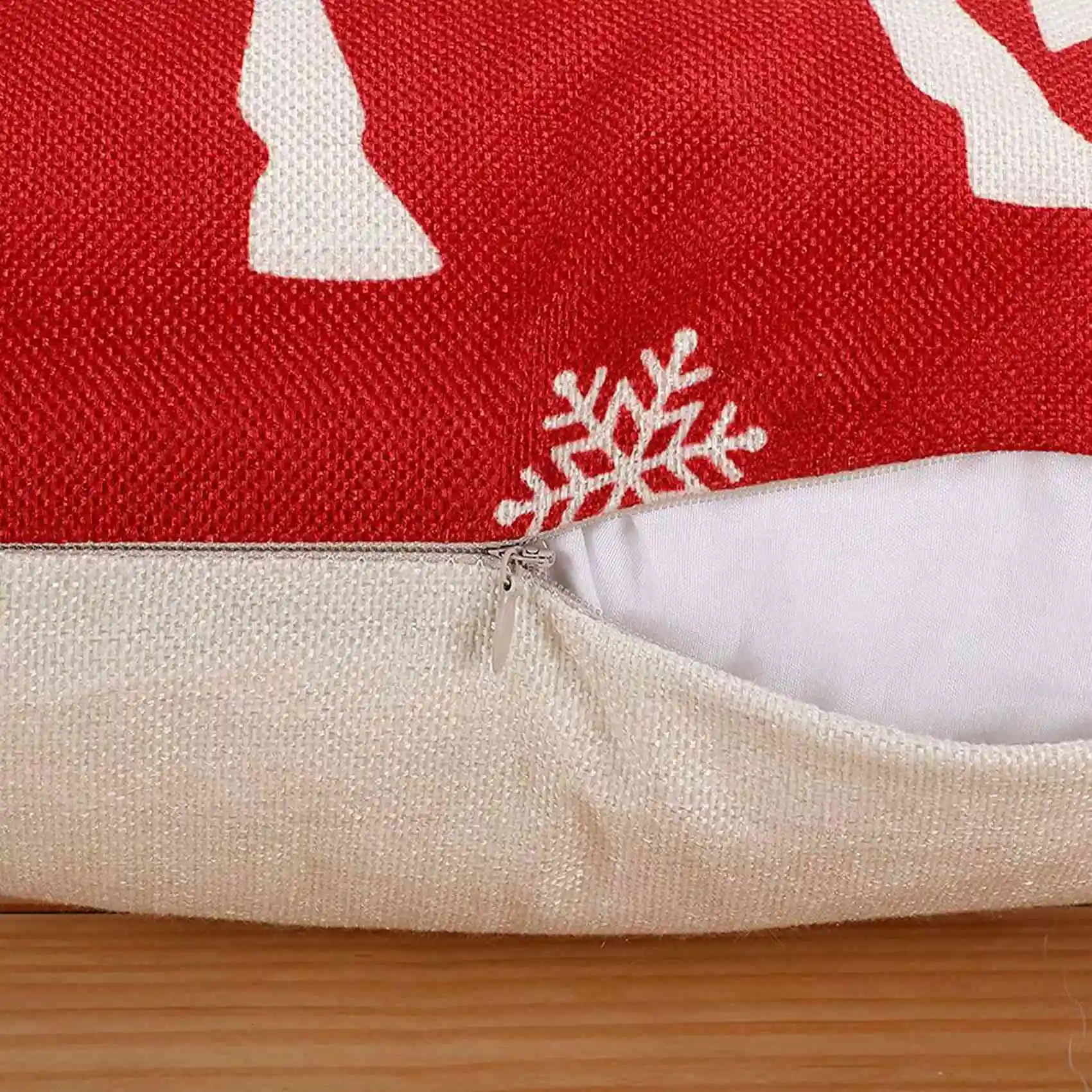 Christmas Pillow Covers 18X18 Set Of 8 Christmas Decorations Farmhouse Throw Pillowcase Cushion Case For Home Decor-A83Z