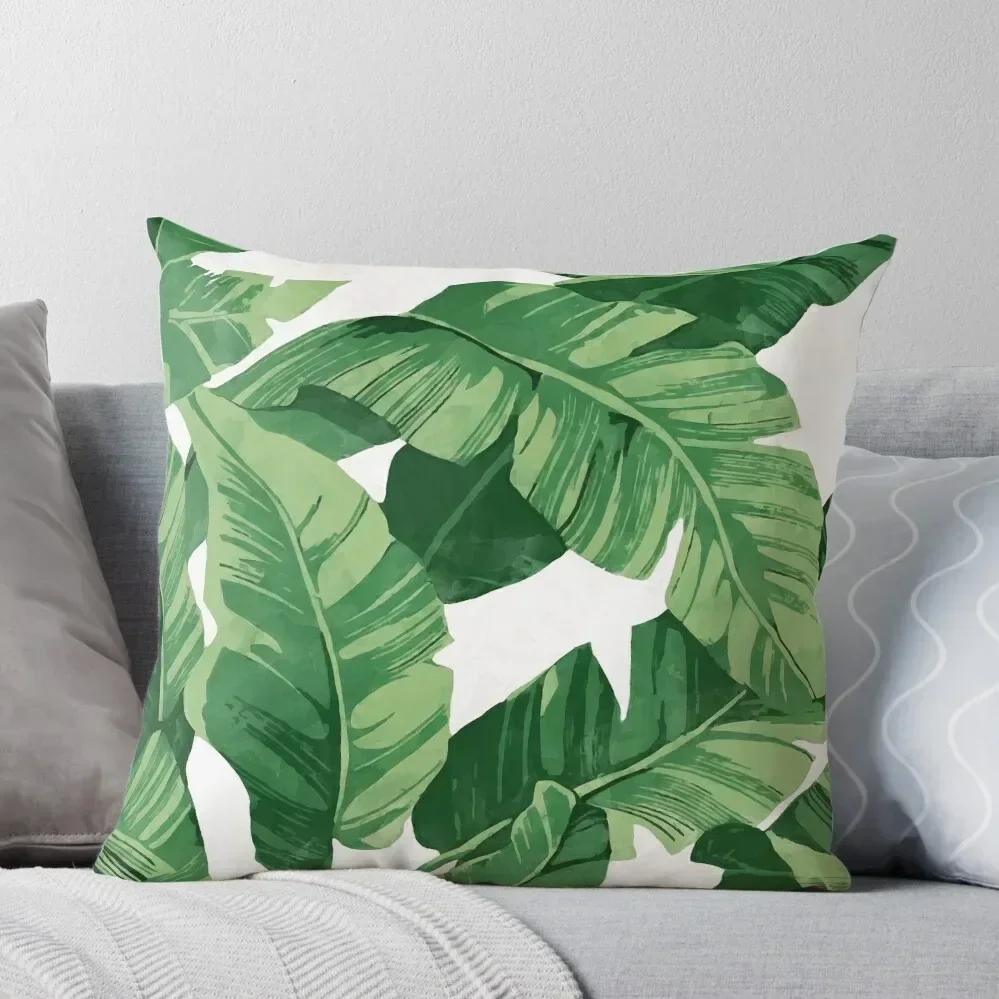 

Tropical banana leaves II Throw Pillow Sofas Covers Luxury Cushion Cover Decorative Cover For Living Room bed pillows pillow