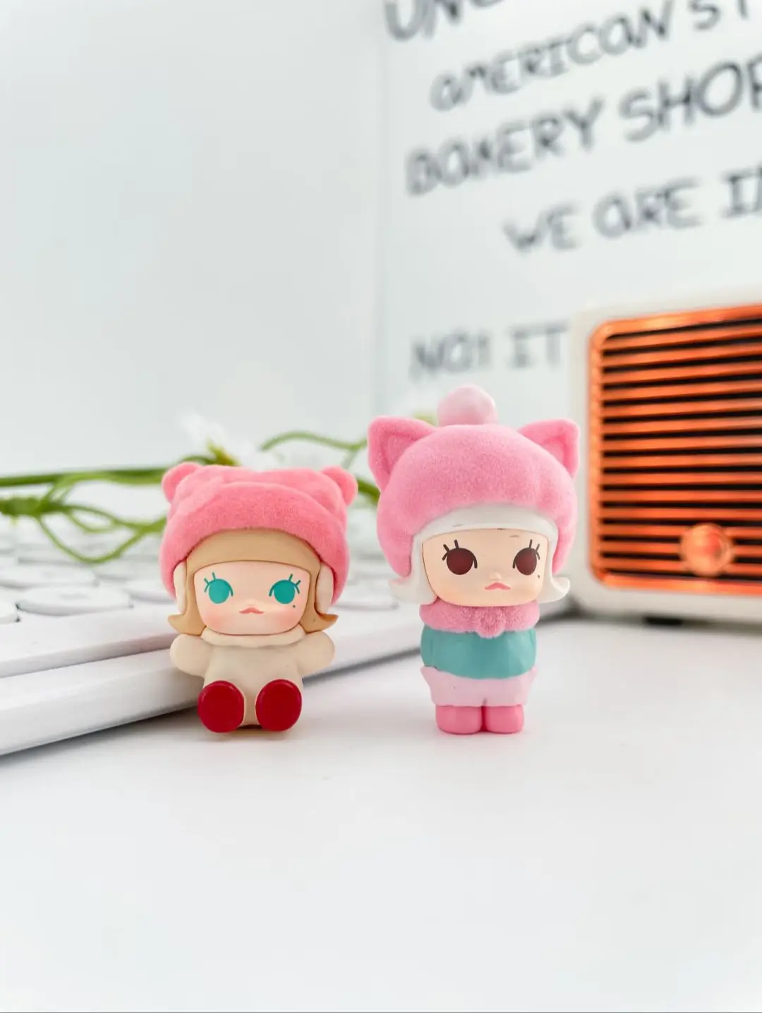 

POP MART POP BEAN Fluffy Cozy Series Kawaii Anime Blind Box Action Figure Surprise Mystery Dolls for Girls Collectible Gift