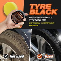 Auto tire coating brightener Tire polishing Cleaning Maintenance Refurbishment Water repellent tire coating paste lubricant