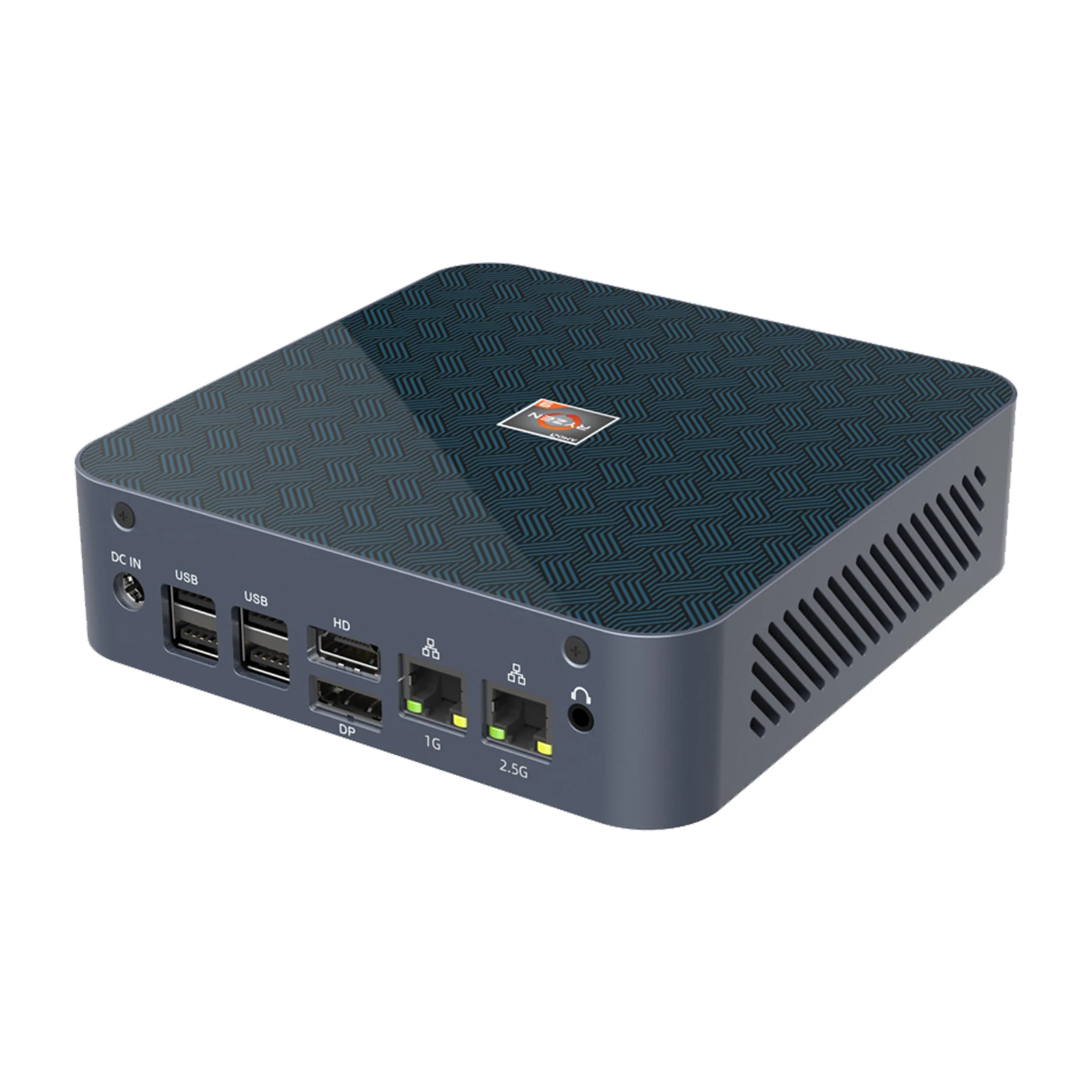 JIERUICC-Mini ordenador de escritorio 5900HX Ryzen, Mini PC Win 11 Pro, 8C/16T Max 4,6 GHz, 4K HDMI, USB-C, WiFi 6E, BT5.1, Dual 2,5G LAN