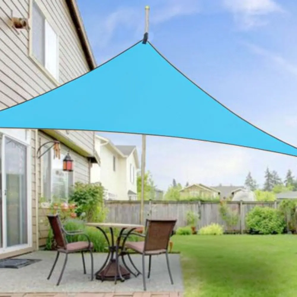 Sun Shade Sail Triangle Canopy Waterproof Awning For Outdoor Garden Patio Camping Yard Shelter Sunscreen Protection Cloth