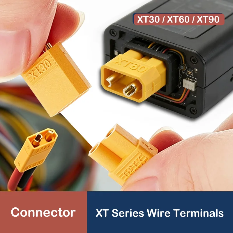 XT30 XT60 XT90 XT Series Connector Plug Bullet Welding Terminal Suit for RC Lithium Polymer Battery Model Aircraft Accessories