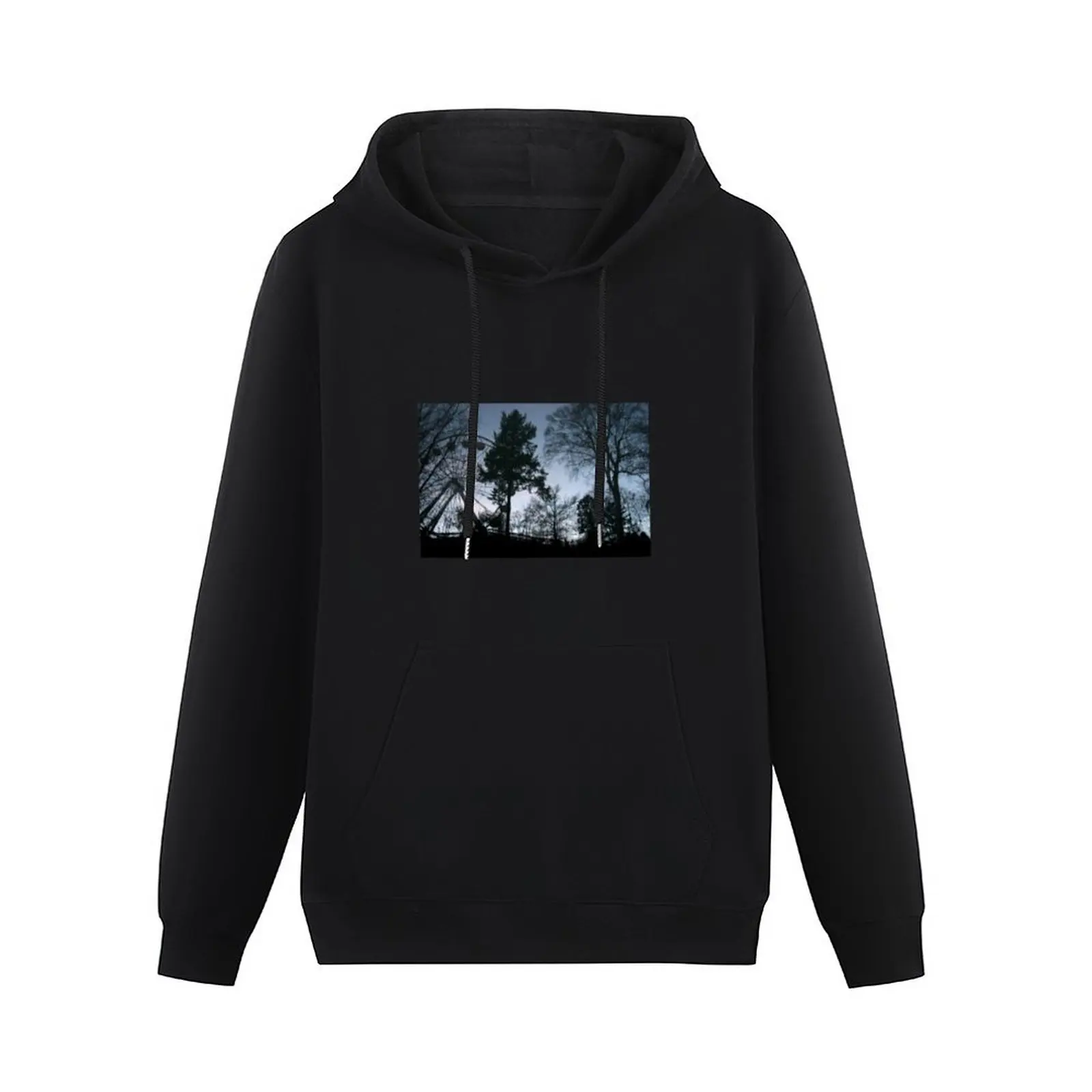 Erie Amusement - Ferris Wheel Pullover Hoodie korean clothes hoodies for men