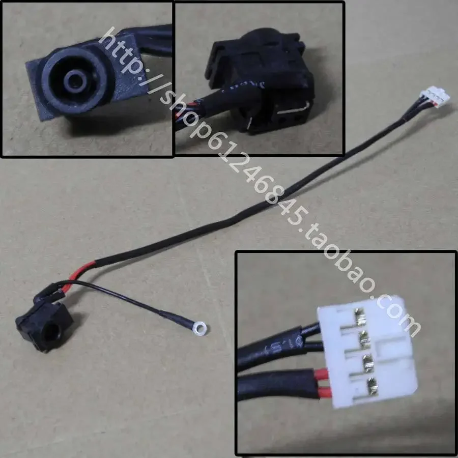 Conector de alimentación de CC con cable para Samsung N120, N128, N130, Cable flexible de DC-IN para ordenador portátil