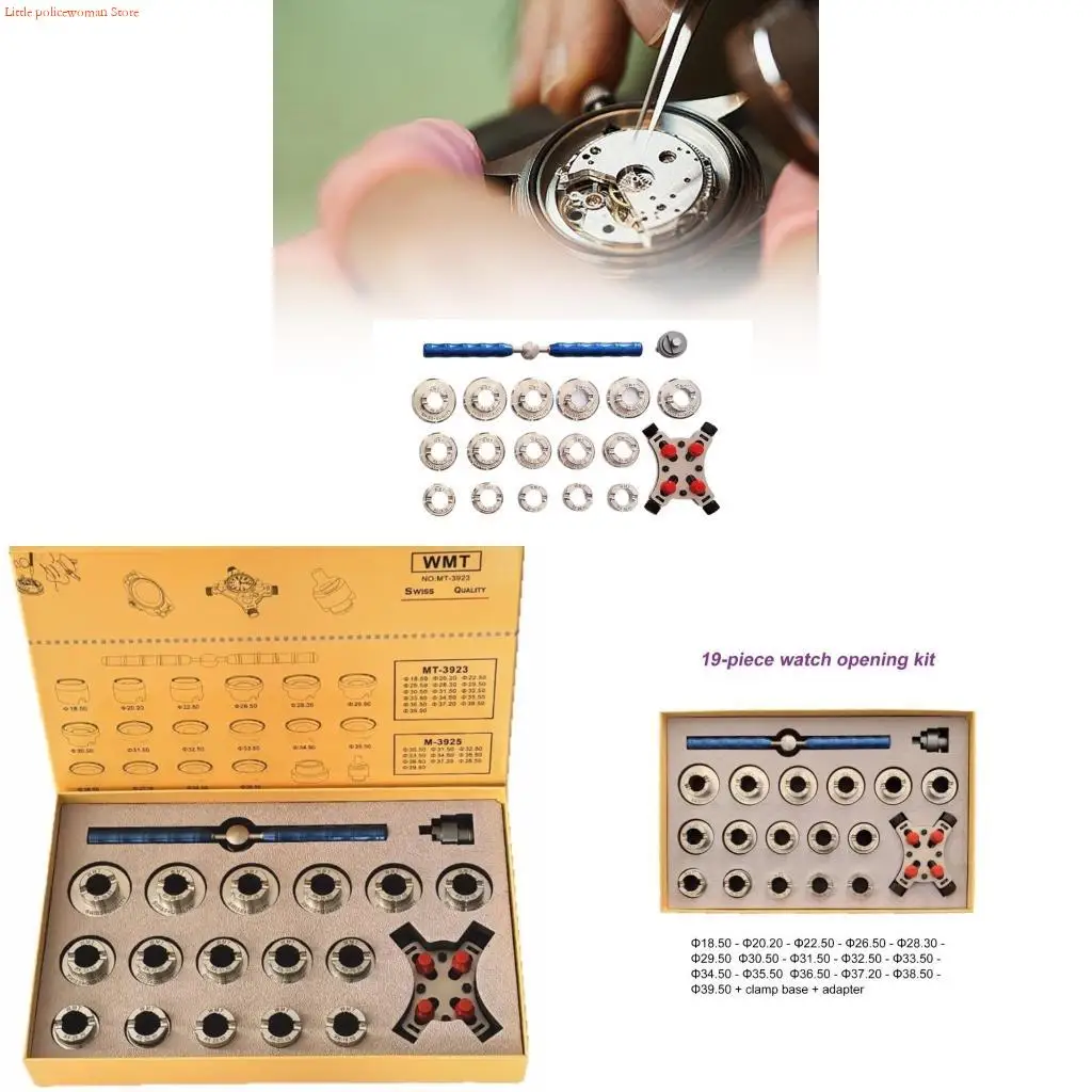 F92D High Strength Steel Watch Opener Set for Professional Repair and Adjustment